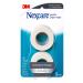 Nexcare Gentle Paper First Aid Tape, Ideal for Securing Gauze and Dressings, 1 in X 10 Yds Carded, 2 Pk 1 Count (Pack of 2) Bilingual