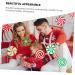 STOBAZA 12 Sheets Christmas Candy Stickers Christmas Tree Pendant Christmas Tree Peppermint Xmas Decors PVC - Buy Online on GoSupps.com