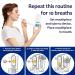 Lung Exerciser Device - 6000ML Breathing Trainer with Flow Rate & Scale Indicator for Improved Lung Health - Buy Online on GoSupps.com