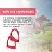 Buy Slipproof Stirrup Kids - Safety Stick Bars & Non-Slip Rubber | High-Strength Outdoor Horse Training - Buy Online on GoSupps.com