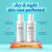 Goat Milk & Charcoal Face Wash Duo - Hydrating Detoxifying Cleanser for Oily Skin Organic Day & Night Travel Size Made in USA - Buy Online on GoSupps.com