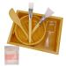 Face Mask Mixing Bowl Set - Bamboo DIY Facial Tools for Skin Care | Complete Mixing Tool Kit with Bowl Spatula Spoon & Brush Applicator - Buy Online on GoSupps.com