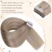 Premium Hetto Real Hair Tape In Extensions - Ash Blonde #18A/613 - Silky 50cm Remy Hair Perfect for Highlights - Buy Online on GoSupps.com