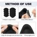 Shoe Heel Repair Kit - 4 Pairs Self-Adhesive Patches for Hole Repair - Black TCK48-001-001 | International Shipping Available - Buy Online on GoSupps.com