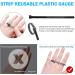 Meowoo Ring Sizer Set - Jewelry Measuring Tool Kit with Black Ring Gauges and Finger Mandrel for Accurate Sizing - Buy Online on GoSupps.com