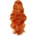YEESHEDO 32 Long Wavy Curly Hair Cosplay Wig with Bangs in Ginger - Heat Resistant Synthetic Wig for Women | Perfect for Party, Costume, Anime, Halloween - Buy Online on GoSupps.com