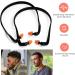 Banded Silicone Earplugs for Shooting, Construction, Concerts - 8pcs - Buy Online on GoSupps.com