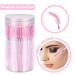 100PCS Pink Crystal Mascara Wands - Disposable Eyelash & Eyebrow Brush Set with Container - Buy Online on GoSupps.com