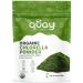 Quay Naturals Organic Chlorella Powder 4oz Freeze-Dried Non-GMO Gluten-Free Broken Cell Wall Rich in Chlorophyll & Plant-Based Nutrients Smoothie Booster 100% Pure & USDA Organic.