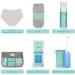 Postpartum Essentials Kit for Mom - Labor & Delivery Recovery Set with Peri Bottle, Witch Hazel & More - 12 Piece - Buy Online on GoSupps.com