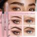 Microblading Eyebrow Pen with 4-Fork-Tip - Eye Makeup Eyebrow Tint Pen Lift & Snatch Eyebrow Pen Long-Lasting Waterproof Natural Hair-Like Brows Refined Pink Champagne(Light Brown) - Buy Online on GoSupps.com