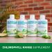 Liquid Chlorophyll Eucalyptus 500ml Cold Extracted from Non-GMO Alfalfa - Detox - Alkaline - Natural Body Deodorant Antioxidant - Made in Canada - Buy Online on GoSupps.com