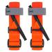 Rhino Rescue Tourniquets one-hand first aid set for emergency bleeding military life-saving no-falling paramedic for battles in the open field tactically with plastic winch 2Pcs orange orange