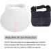 Womens 2-in-1 Zip-Off Sun Protection Visor Beach Hat - Packable Golf Hat in White - Buy Online on GoSupps.com
