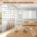 Fitzmia LED Ceiling Light | Dimmable Wood Ceiling Lamp with Remote | Modern 24W Round Light for Bedroom Living Room & Kitchen - Buy Online on GoSupps.com