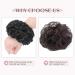 Buy Dark Brown Hair Extensions | Voluminous Messy Ponytail & Updos | 45g Real Hair Tie - Buy Online on GoSupps.com
