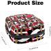 GIAPB Period Bag - Bread Bear Seamless Pattern Color2028 | Sanitary Napkin Storage & Travel Makeup Pouch - Buy Online on GoSupps.com