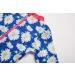 BONVERANO Baby Girls Swimsuit 9-12 Months | Long-Sleeve Zipper One Piece Swimwear | UPF 50+ Sun Protection | Daisy Pattern - Buy Online on GoSupps.com