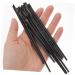 Beavorty Eyebrow Brush Angled 12pcs Eye Shadow Brush A101 Ultra Thin Wooden Handle Nylon Black Oblique Head 14.5x0.7x0.5cm Black - Buy Online on GoSupps.com