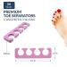 Premium Toe Separator Set - 24pc Pedicure Tool Kit | Super Soft & Durable Two Tone ZMOI - Buy Online on GoSupps.com