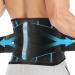 CROPAL Back Brace for Lower Back - Back Support Belt for Back Pain,Work,Lifting,Sciatica,Scoliosis,Herniated Disc and Sedentary - Lumbar Support Brace with Removable Steel Plates Black M/L02