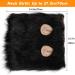 Vivifying Lion Mane Dog Costume - Adjustable Halloween Wig with Ears for Medium & Large Dogs (Black) - Buy Online on GoSupps.com
