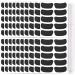 Sazoemao 200 Pairs Sports Eye Black Stickers for Kids,Eye Strips Sports Eye Stickers Breathable Eye Strips for Baseball Football Softball Lacrosse Fans on Game Day,with 1 White Pencil