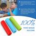 Sensory Chew Pencil Toppers Set - 6 Pieces Autism Chew Toys for Boys and Girls | Oral Motor Needs - Red, Blue, Green - Buy Online on GoSupps.com