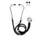 Primacare DS-9298 Black Stethoscope with Analog Watch | Convertible Sprague Rappaport | Essential First Aid Kits - International Shipping Available - Buy Online on GoSupps.com