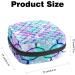 Women's Bonds Storage Bags | Stillpad Halter Mermaid Colorful Scales Portable Period Kit Bag | Feminine Products for Girls - Buy Online on GoSupps.com