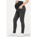 PACBREEZE Maternity Jeans Over Belly Slim High Waist Denim Pants Black Wash - Stretchy & Stylish for Pregnant Women - Buy Online on GoSupps.com