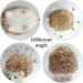 Hedgehog Pin Cushion Set with 100 Butterfly Pins for Sewing DIY Projects - Buy Online on GoSupps.com