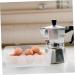 TEHAUX Cheese Holder 3pcs Bins Fridge And Bin Containers Container Rack Cheese Storage Small for Shelf Organizing S Egg Holder Transparent 25.5X9.5X8.5CM - Buy Online on GoSupps.com