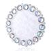Resin Nail Art Palette Nail Art Palette FIngernail Painting Palette Jewel Pattern Nail Polish Holder Nail Design Accessories Agate Display Board Finger Beauty Tool for Salon Summer