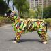 Buy Tfeng Waterproof Dog Raincoat with Removable Hoodie - Adjustable Camouflage Green Jacket for Dogs | 10 Sizes Available - Buy Online on GoSupps.com
