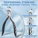 LEYOUFU Angled Head Nail Clippers for Seniors - Ergonomic Toenail & Finger Nail Clipper for Thick Nails with Safety Lock | Podiatrist Ingrown Toenail Tools Kit Gifts for Men & Women - Buy Online on GoSupps.com