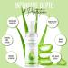 Aloe Vera Gel with Witch Hazel Vitamin C & E - Soothing Moisture & Repair Formula | Cold Pressed 8.5 Fl Oz - Nourishing for Skin International Shipping Available - Buy Online on GoSupps.com