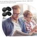 FOMIYES 20 Pairs Anti-Slip Silicone Glasses Ear Pads - Replaceable Eyeglass Support Black 1.1x1CM for Comfort & Stability - Buy Online on GoSupps.com