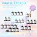 Modelones 24Pcs Pastel Gel Nail Polish Set 20 Colors Glitters Gel Polish Set with Glossy & Matte Top Base Coat and Bond Primer Macarons Nail Gel Art Manicure Home DIY Gifts for Women - Buy Online on GoSupps.com