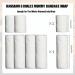 6 Rolls Halloween Mummy Bandage Wrap - Self-Adhesive Stretch Zombie Gauze for Costume Decor | Perfect for Cosplay - Buy Online on GoSupps.com
