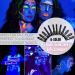 Auto Glow Face Paint Kit for Kids - 2-Way Neon & Water Reactive Body Paint Crayons - Non-Toxic & UV Blacklight Makeup - 6 Colors - Buy Online on GoSupps.com