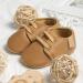 Sonsage Infant Baby Oxford Shoes | Anti-Slip Trainer for Boys and Girls | Soft Rubber Sole | Toddler First Walking Sneakers 0-6 Months | Brown - Buy Online on GoSupps.com