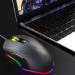 Radiant 6D Wired Mouse Multicolor RGB Glow for Office Gaming Stunning USB Desktop Mouse Corded for Home Office Gaming Adventure Multi Hue Play Game Mice (RGB) RGB Black - Buy Online on GoSupps.com