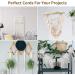 Natural Cotton Macrame Cord 4mm x 328 Yards - 3 Strands Twisted Rope for Wall Hanging, Plant Hangers, Crafts - Wedding Decorations - Natural Color - Buy Online on GoSupps.com