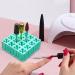 MagiDeal Nail Drill Bit Holder Nail Drill Bits Organizer Portable Sturdy Lightweight 16 Holes Display Stand for Nail Art Display Home - Buy Online on GoSupps.com