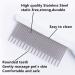 Pet Comb for Dogs & Cats - Long and Short Teeth, Removes Knots, Mats, Tangles - Home Grooming Kit - Buy Online on GoSupps.com