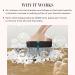 LUMINESS Aerocleanse Facial & Body Cleansing Brush - Air Powered Sonic Tool for Makeup & Impurity Removal - Water-Resistant Gentle on Sensitive Skin - Berry Metallic - Buy Online on GoSupps.com