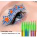 Liquid Eyeliner Colorful Neon Eyeliner Pencil | Matte Neon 8x Colored Liquid Eyeliner Pen Waterproof Long Lasting Face Eye Liner for Women - Buy Online on GoSupps.com