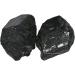 Black Tourmaline Raw Crystals - Natural Healing Stones for Tumbling and DIY (2 Pieces) - Buy Online on GoSupps.com