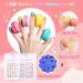 Wakaniya Kids Nail Polish Set - 12 Safe Non-Toxic Candy Colors with Stickers | Peel Off Quick Dry Girl's Gift 3 - Buy Online on GoSupps.com